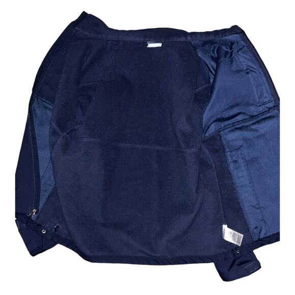 Columbia Ascender Softshell Navy Jacket Men's Large - Picture 5 of 7